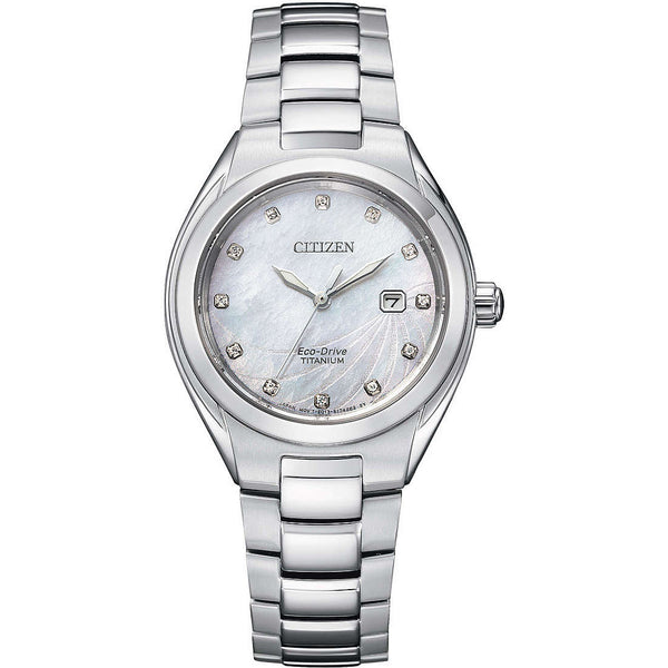 Citizen Orologio Lady Super Titanio Eco Drive